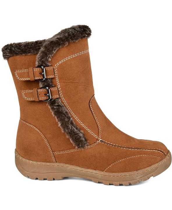 Journee Collection Women&#39;s Takani Winter Boot & Reviews - Boots - Shoes - Macy&#39;s