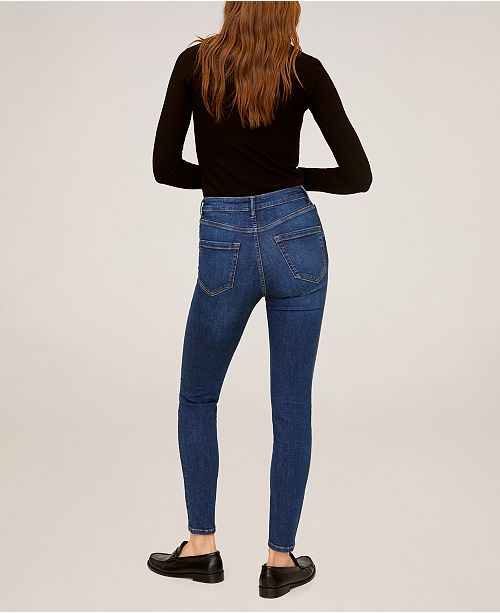 MANGO High Waist Skinny Noa Jeans & Reviews - Women - Macy's