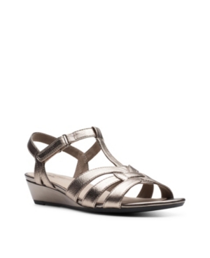 image of Clarks Collection Women-s Abigail Daisy Dress Sandals Women-s Shoes