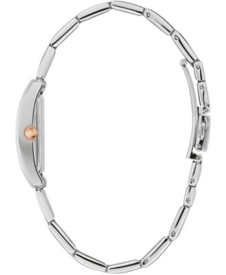 Women's Two-Tone Stainless Steel Bracelet Watch 21x33mm