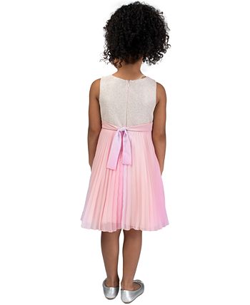 Bonnie jean metallic ombre dress discount