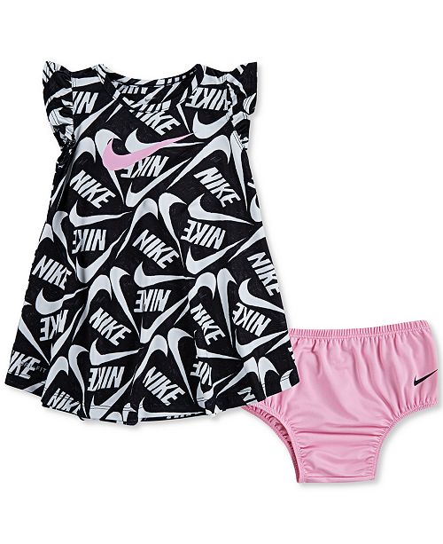 Nike Baby Girls 2 Pc Dri Fit Dress Diaper Cover Set Reviews