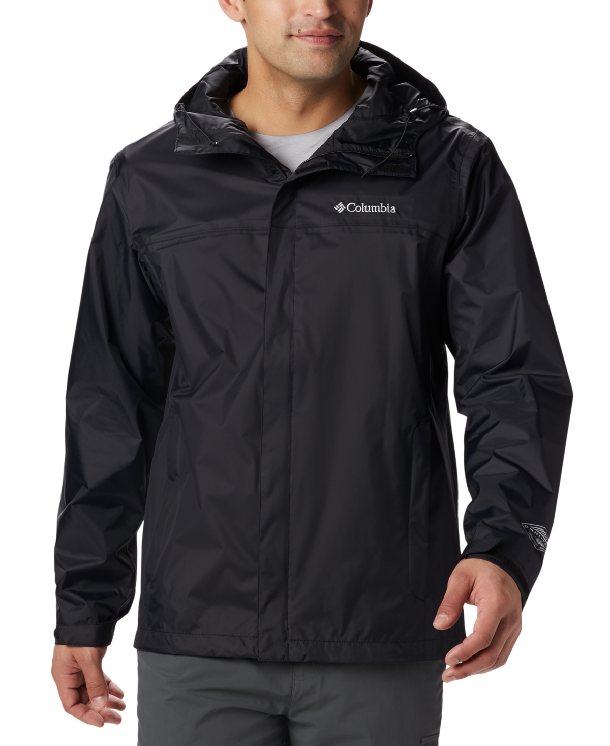 Columbia Men's Watertight Ii Water-Resistant Rain Jacket - Black