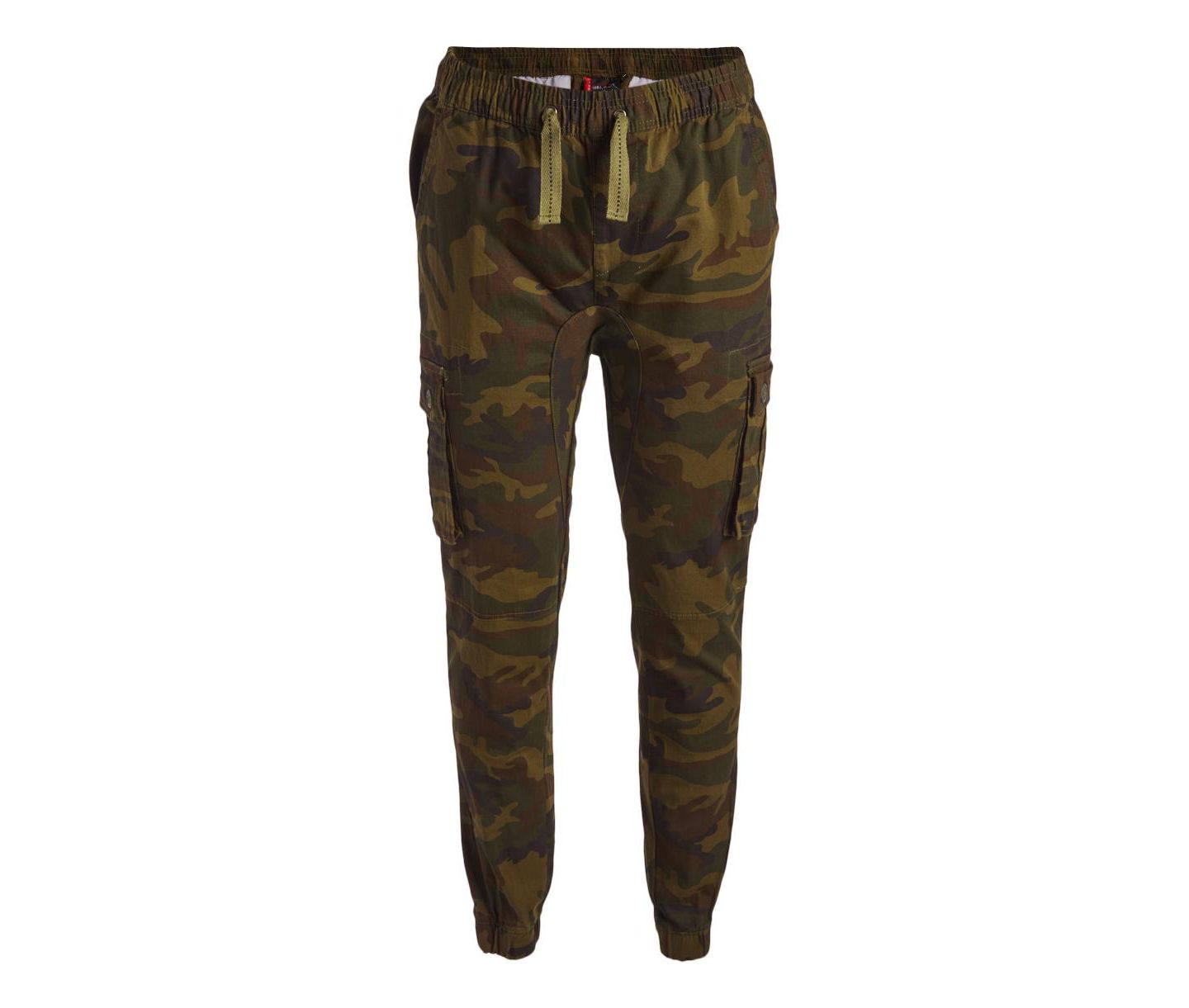 Мужские брюки Galaxy By Harvic Cotton Stretch Twill Cargo, цвет: Чёрный — фото 7