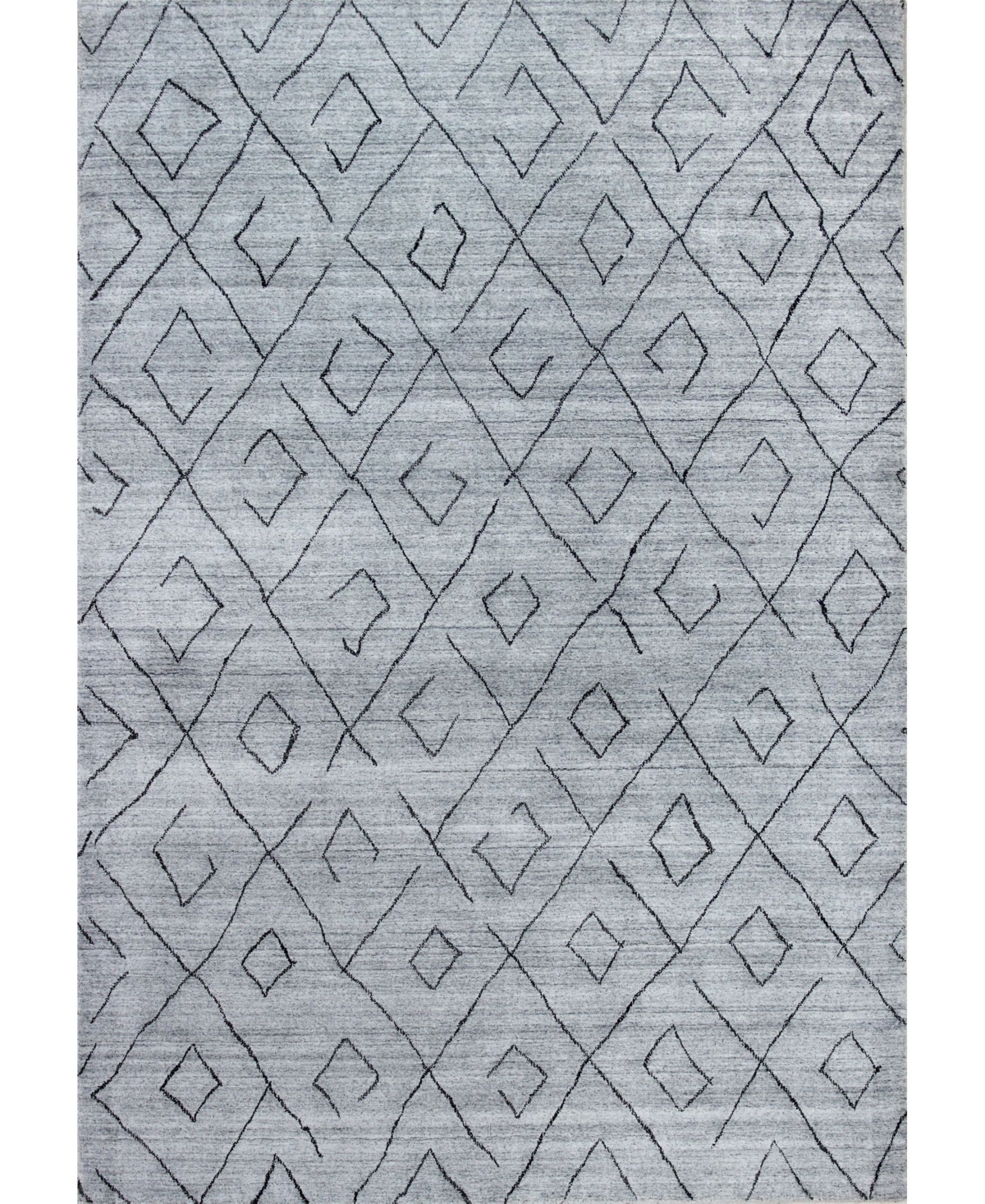 Closeout! Bb Rugs Land T142 2'6in x 8' Runner Rug - Stone