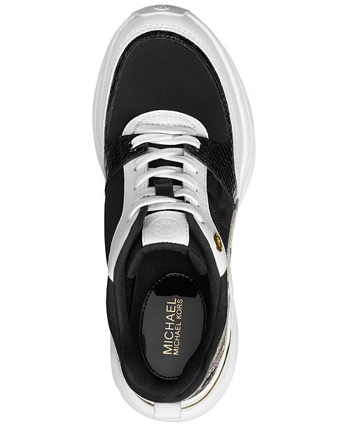 Michael Kors Mickey Trainer Sneakers & Reviews - Athletic Shoes ...