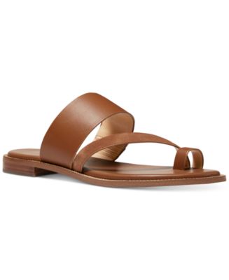 Michael Kors Pratt Flat Sandals - Macy's
