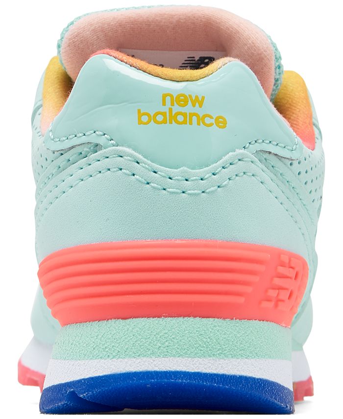 New Balance Toddler Girls' 574 Rainbow Casual Sneakers from Finish Line