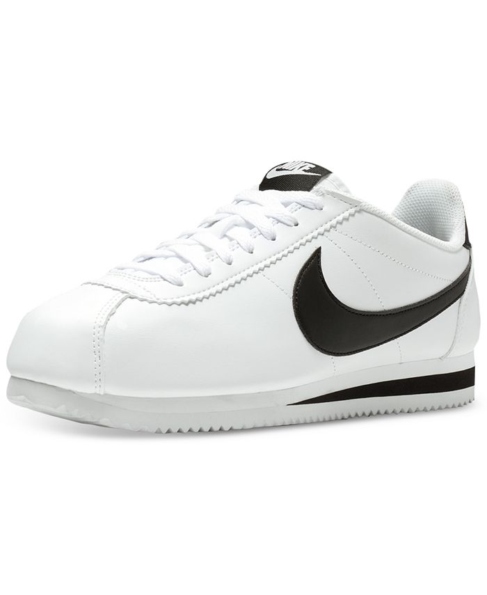 Nike Women's Classic Cortez Leather Casual Sneakers from Finish Line ...