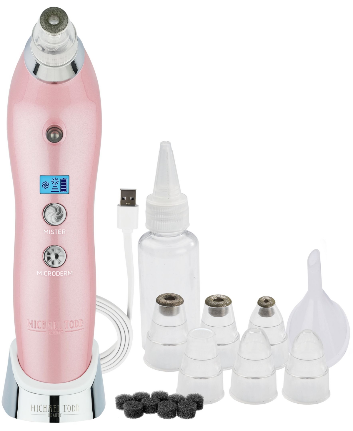 Michael Todd Beauty Sonic Refresher Sonic Microdermabrasion and Pore Extraction System