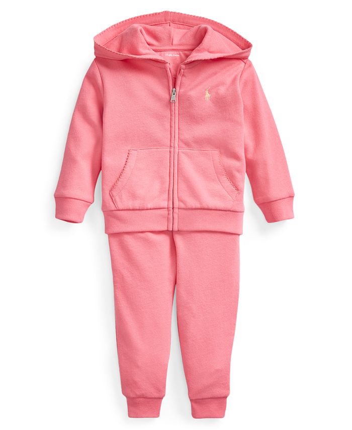 Polo hoodie hotsell and pants set
