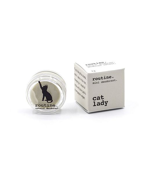 Routine Cat Lady Natural Deodorant 0 18 Oz Reviews Skin Care
