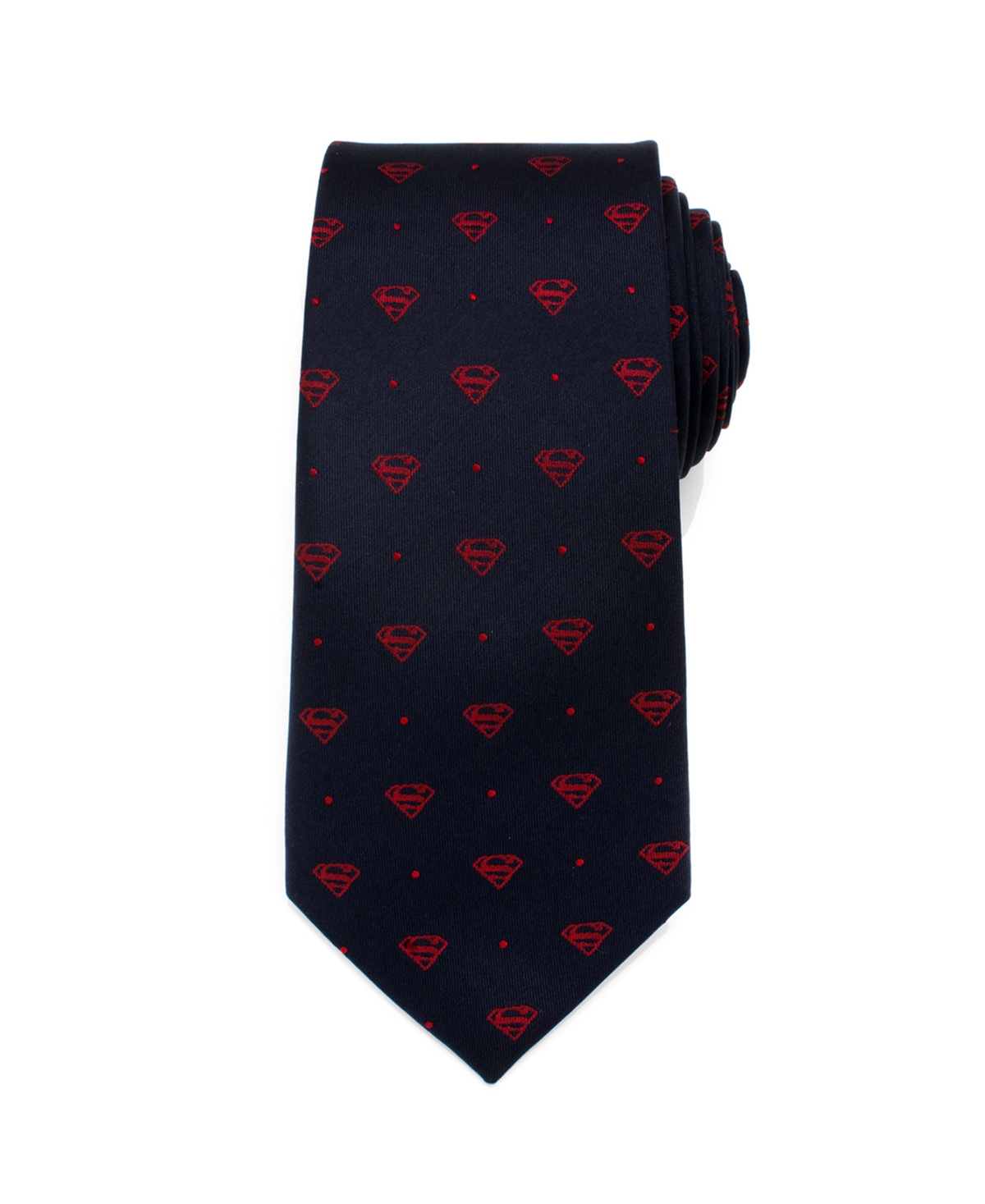 Dc Comics Superman Shield Dot Men's Tie