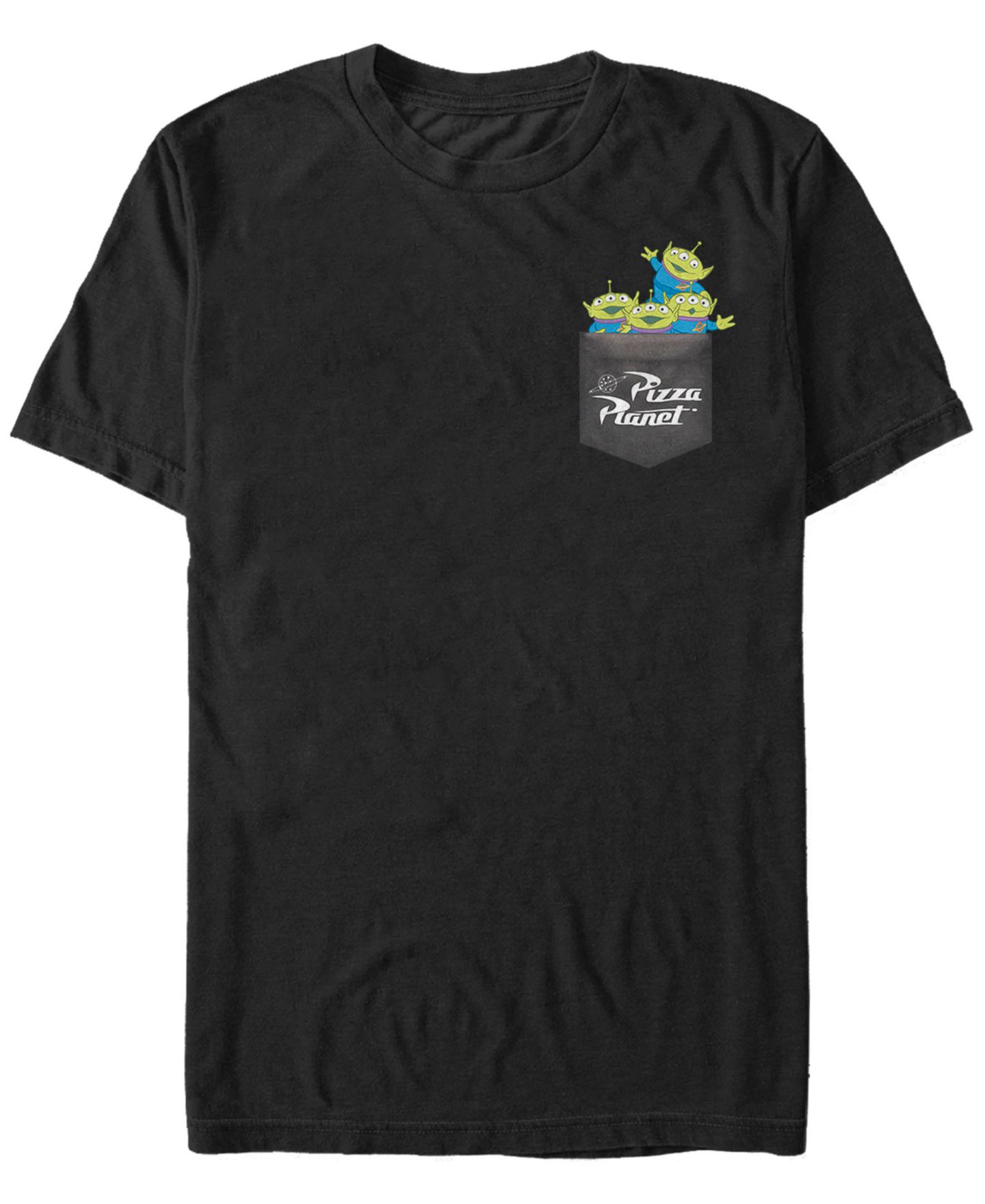 Мужская футболка Fifth Sun Alien Pocket Short Sleeve Crew, цвет: Чёрный — фото 1