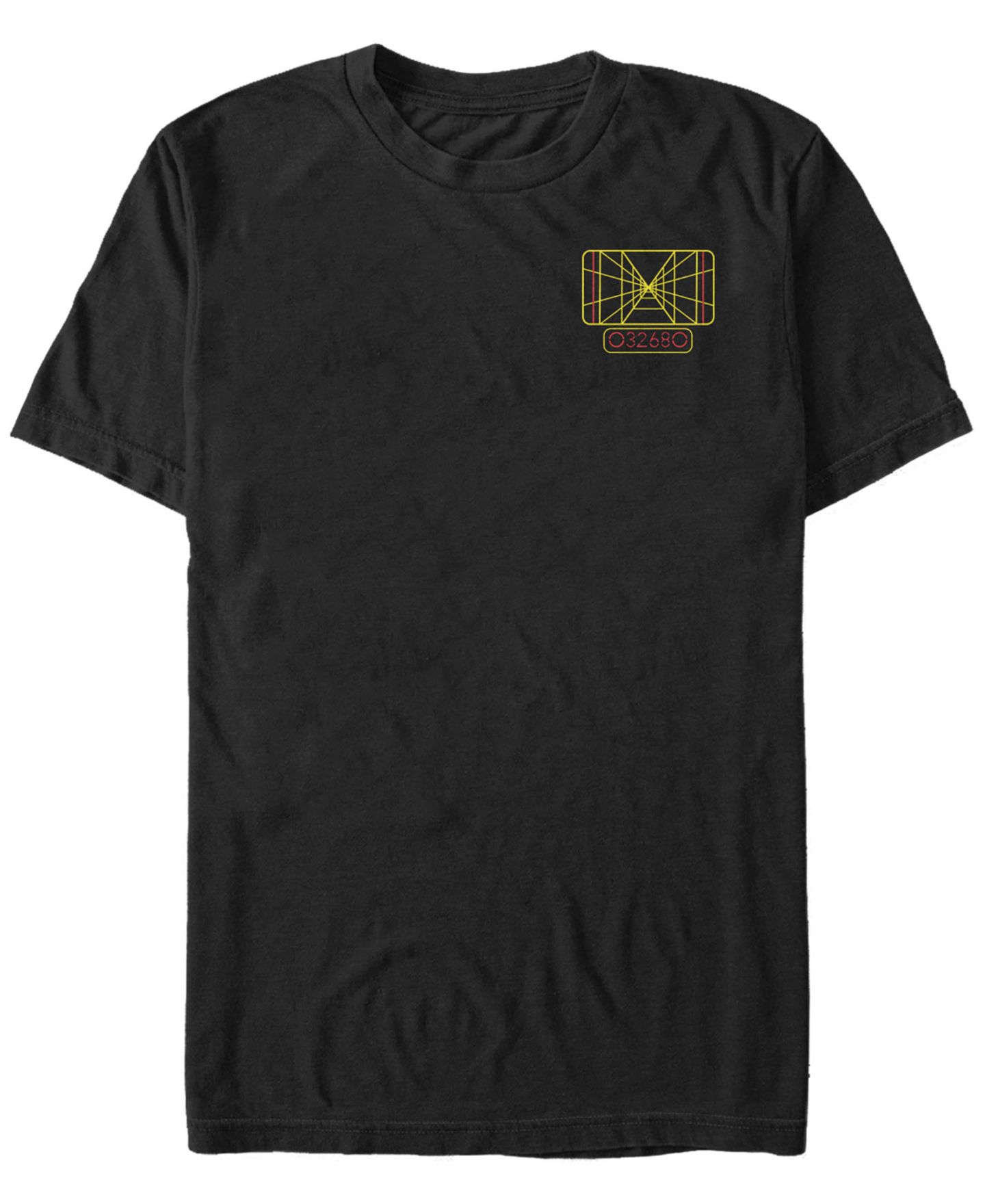 Мужская футболка Fifth Sun Star Wars Targeting System Left Chest Short Sleeve, цвет: Чёрный — фото 1