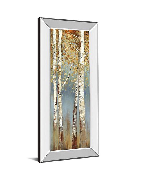 Classy Art Butterscotch Birch Trees By Allison Pearce Mirror