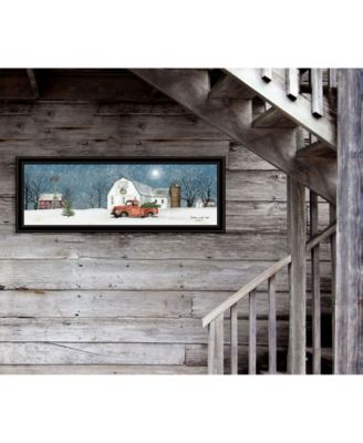 Trendy Décor 4U Trendy Decor 4u Winter on the Farm by Billy Jacobs, Ready to Hang Framed Print Collection