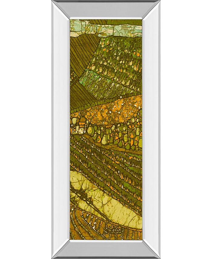 Classy Art Vineyard Batik by Andrea Davis Mirror Framed Print Wall Art Collection Macy's