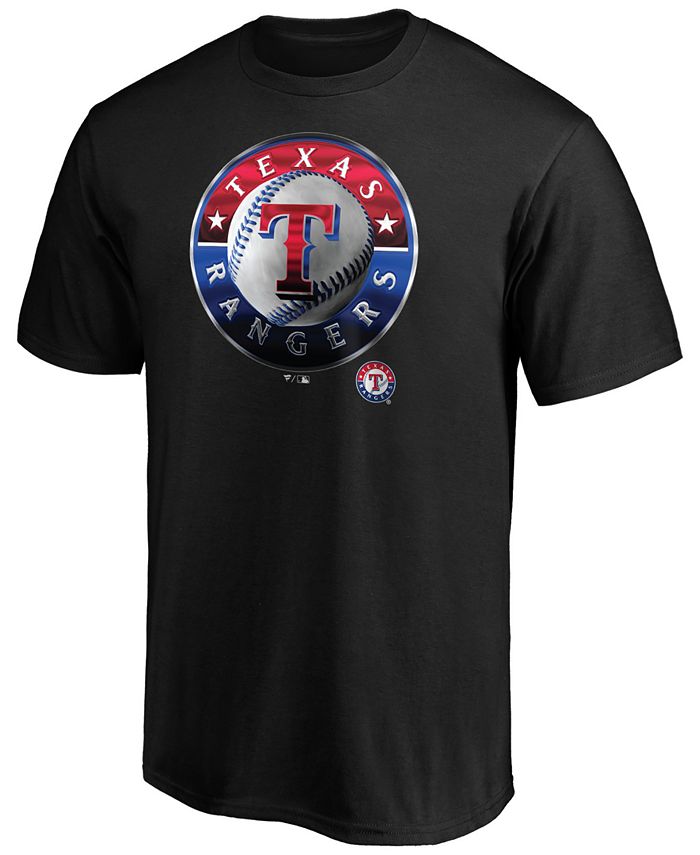 Majestic Texas Rangers Men's Midnight Mascot T-Shirt - Macy's