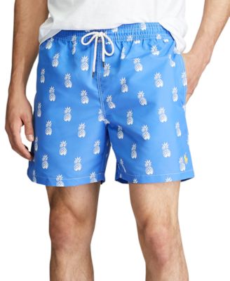 macys polo swim trunks