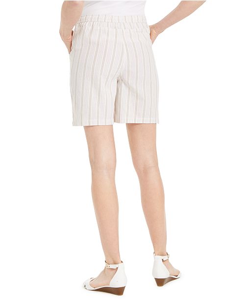 Karen Scott Drawstring Shorts, Created for Macy's & Reviews - Shorts ...