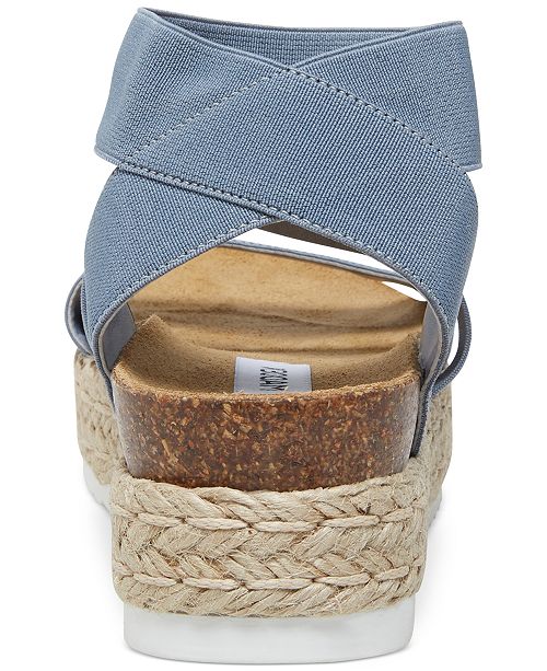 Steve Madden Women's Kimmie Flatform Espadrille Sandals & Reviews - Sandals & Flip Flops - Shoes 