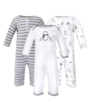 Hudson Baby Boys and Girls Cotton Coveralls