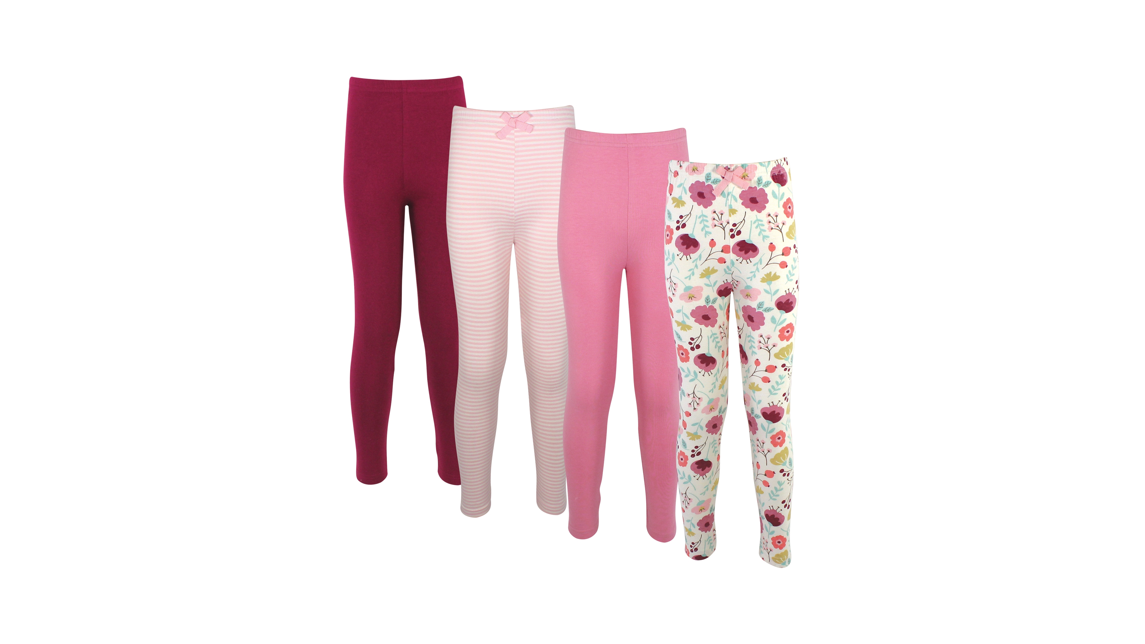 Touched by Nature Baby Girls Natural Cotton Pants for Young Ladies