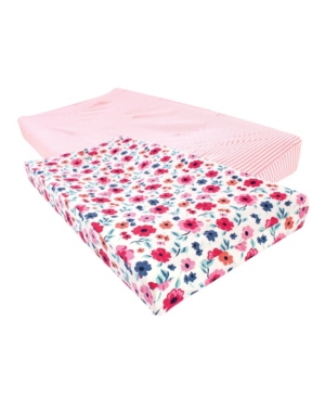 Touched by Nature Baby Girls and Boys Garden Floral Changing Pad Cover