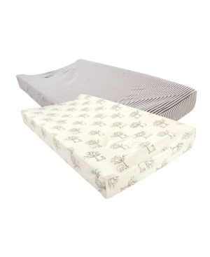 Touched by Nature Baby Girls and Boys Birch Trees Changing Pad Cover Pack of 2