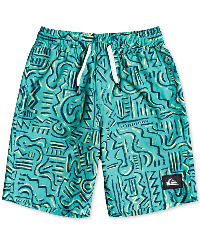 Quiksilver Toddler & Little Boys Printed Swim Trunks Macy's