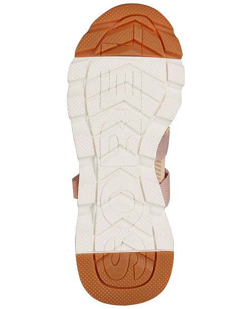 sorel kinetic lite strap sneakers