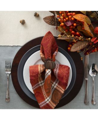 Harvest Botanical Jacquard Napkin, Set of 6