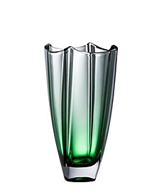 Emerald Dune 10" Square Vase