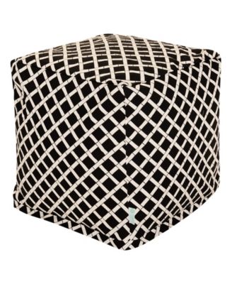 Ottoman Pouf Cube 17" x 17"
