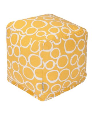 Fusion Ottoman Pouf Cube 17" x 17"