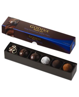 Godiva - Chocolatier, 6-Piece Dark Decadence Truffle Flight