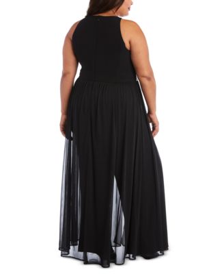 plus size walk through romper