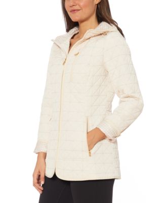 Veste En Cuir Noir Jones New York - Taille S, Fermeture Zip Et Poches, Très Bon état Occasion