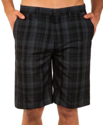 Hurley Men s Granada 22 Plaid Shorts Macy s