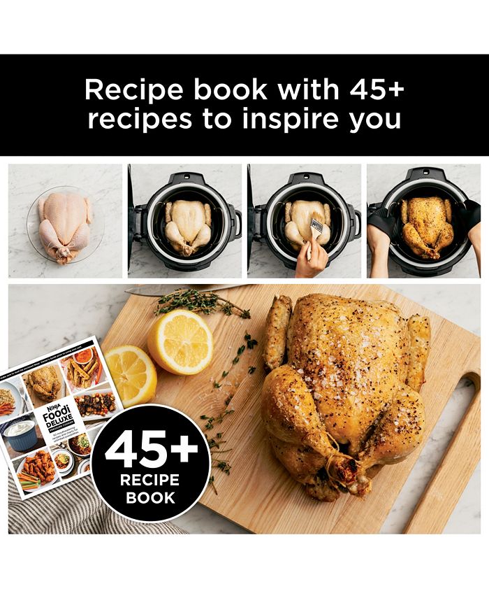 Ninja Foodi™ FD401 8 Qt. 12in1 Deluxe XL Pressure Cooker & Air Fryer in Stainless Steel Macy's