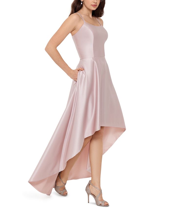 xscape high low gown