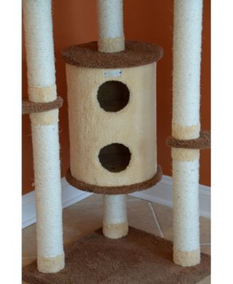 Armarkat Multi-Level Real Wood Cat Tower, Cat Scratching Furniture