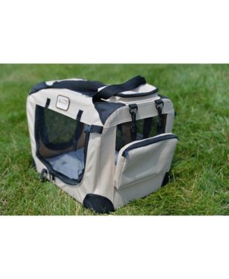 FoldIng Soft Dog Crate For Dogs And Cats, Pet Travel Carrier Bag For Big Medium Cats PC201B