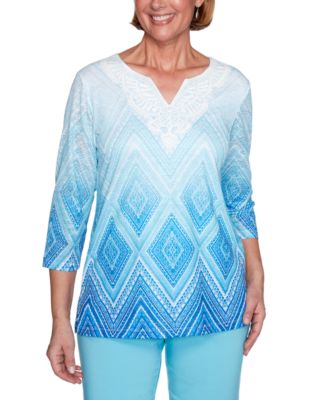 macys alfred dunner tops