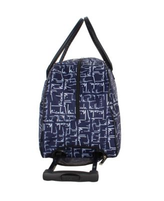 nicole miller wheeled duffel