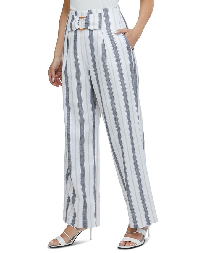 Laundry by Shelli Segal Striped WideLeg Pants Macy's