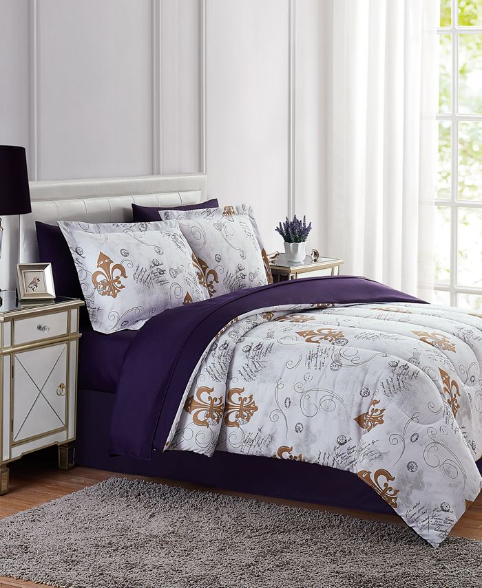 Pem America Jean Comforter Set, Created For Macy's Macy's
