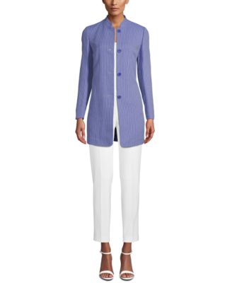 anne klein long jacket