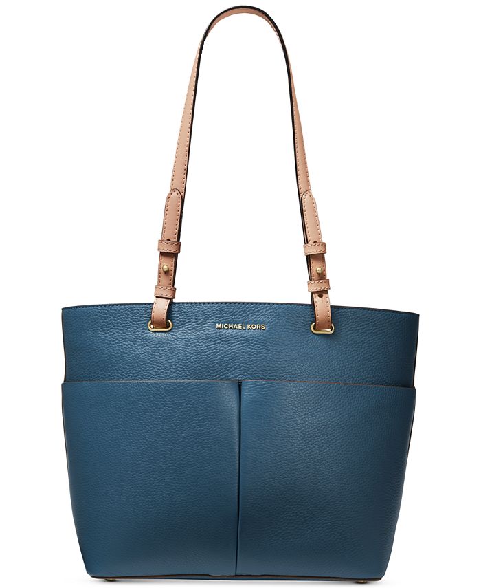 Michael michael kors bedford pebble leather pocket tote hotsell